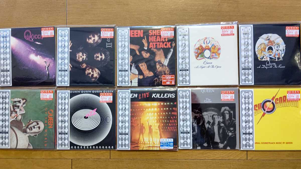 クイーン ⁄ オリジナルアルバム 紙ジャケットSHM-CD再発 12タイトル 