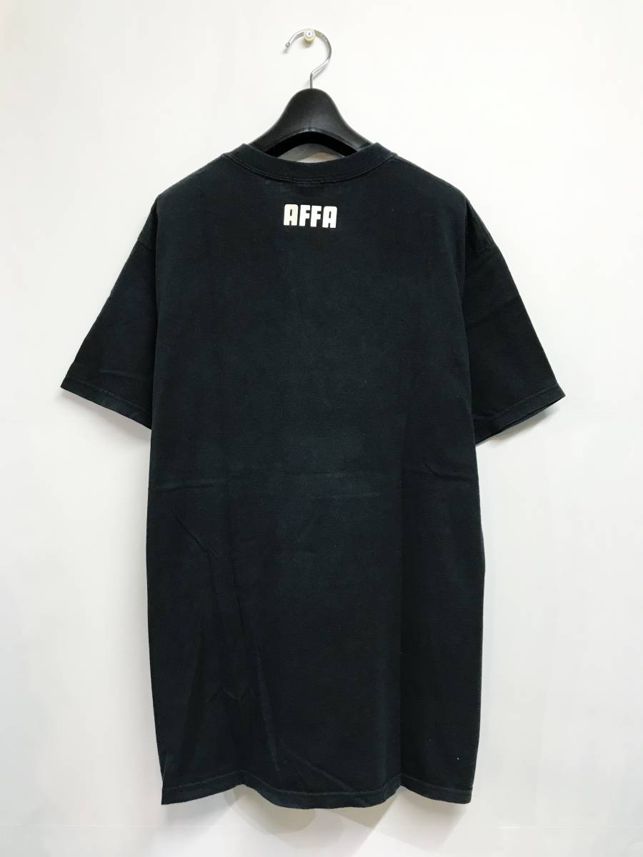 送料無料 初期 希少 AFFA 藤原ヒロシ × 高橋盾 Tシャツ L 黒 アンダー 