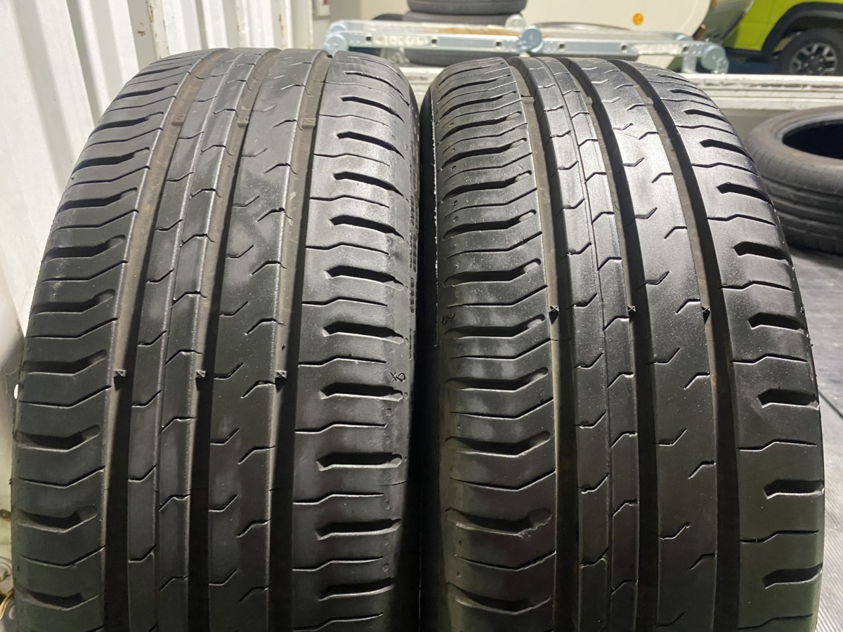 バリ山 ①2024.2023年製195⁄55R16バリ山！中古タイヤ2本セット