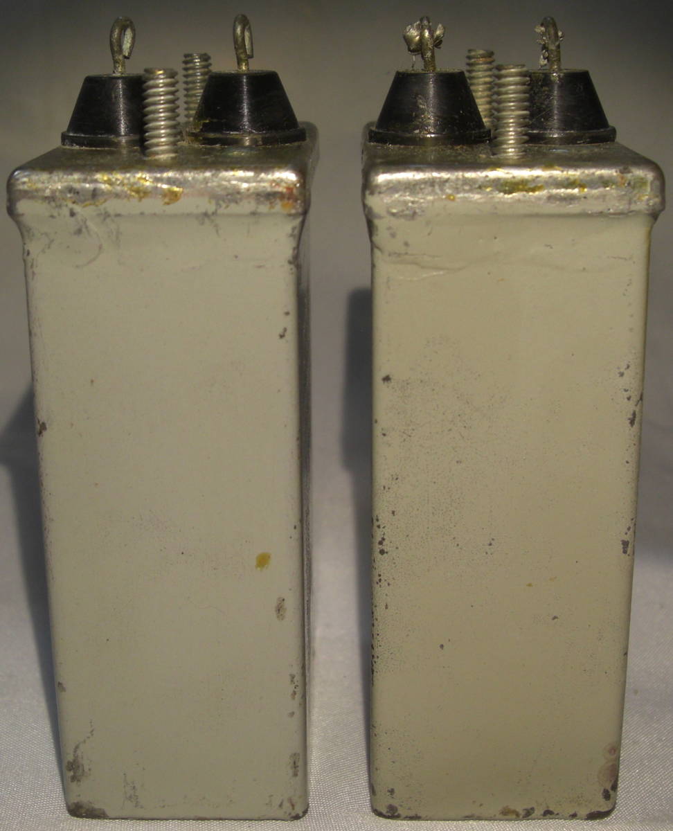 WesternElectric/D166051::2.16MFDオイルコンデンサ2個ビンテージ品R040420 Western Electric D166051 F 2.16M westernelectric