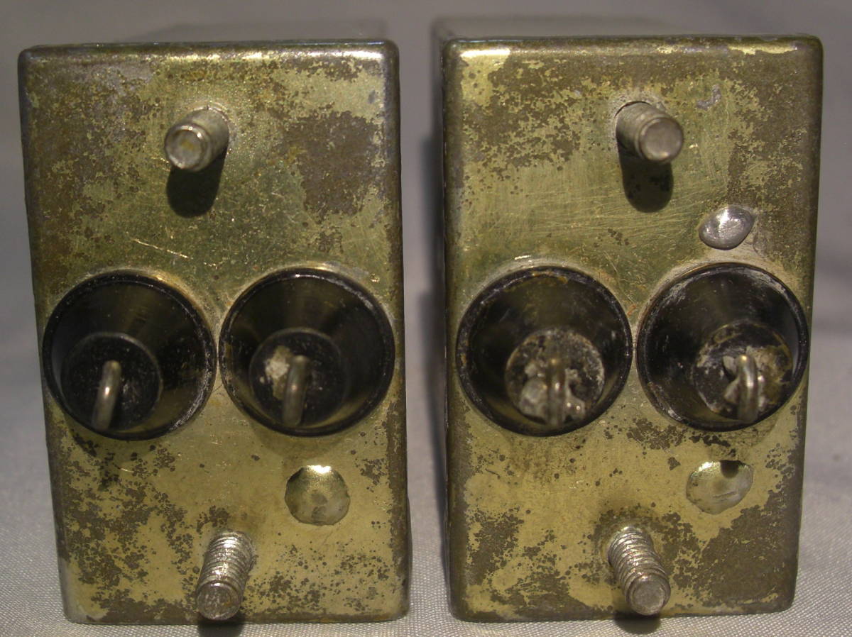 WesternElectric/D166051::2.16MFDオイルコンデンサ2個ビンテージ品R040420 Western Electric D166051 F 2.16M westernelectric