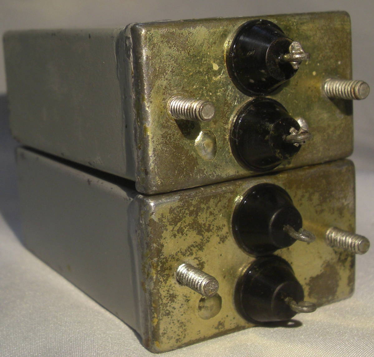 WesternElectric/D166051::2.16MFDオイルコンデンサ2個ビンテージ品R040420 Western Electric D166051 F 2.16M westernelectric