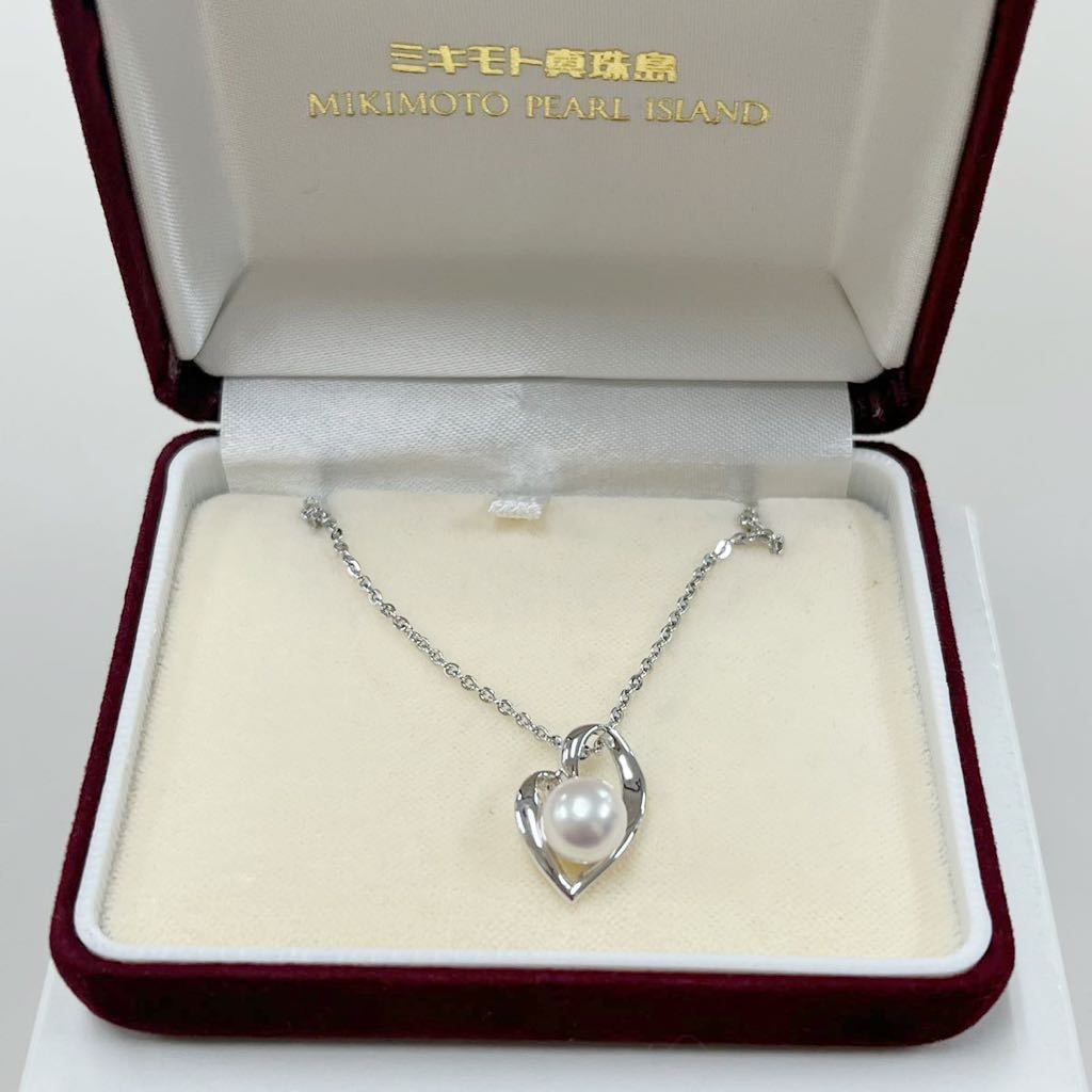 ミキモト真珠島 パールネックレス silver シルバー O3(真珠)｜売買され