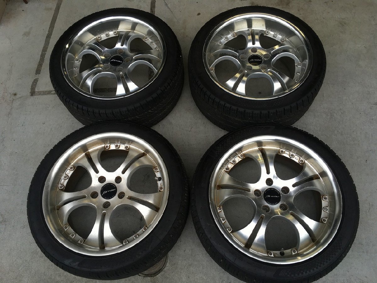 最新作，人気セール 新S管理69889 クラウン JZS171W R1本難有 プレシャス 18インチ タイヤ付き アルミ ホイール F8JJ +35 R9JJ +35 PCD114.3(ラジアルタイヤ)｜売買されたオークション情報、yahooの商品情報をアーカイブ公開 - 5穴