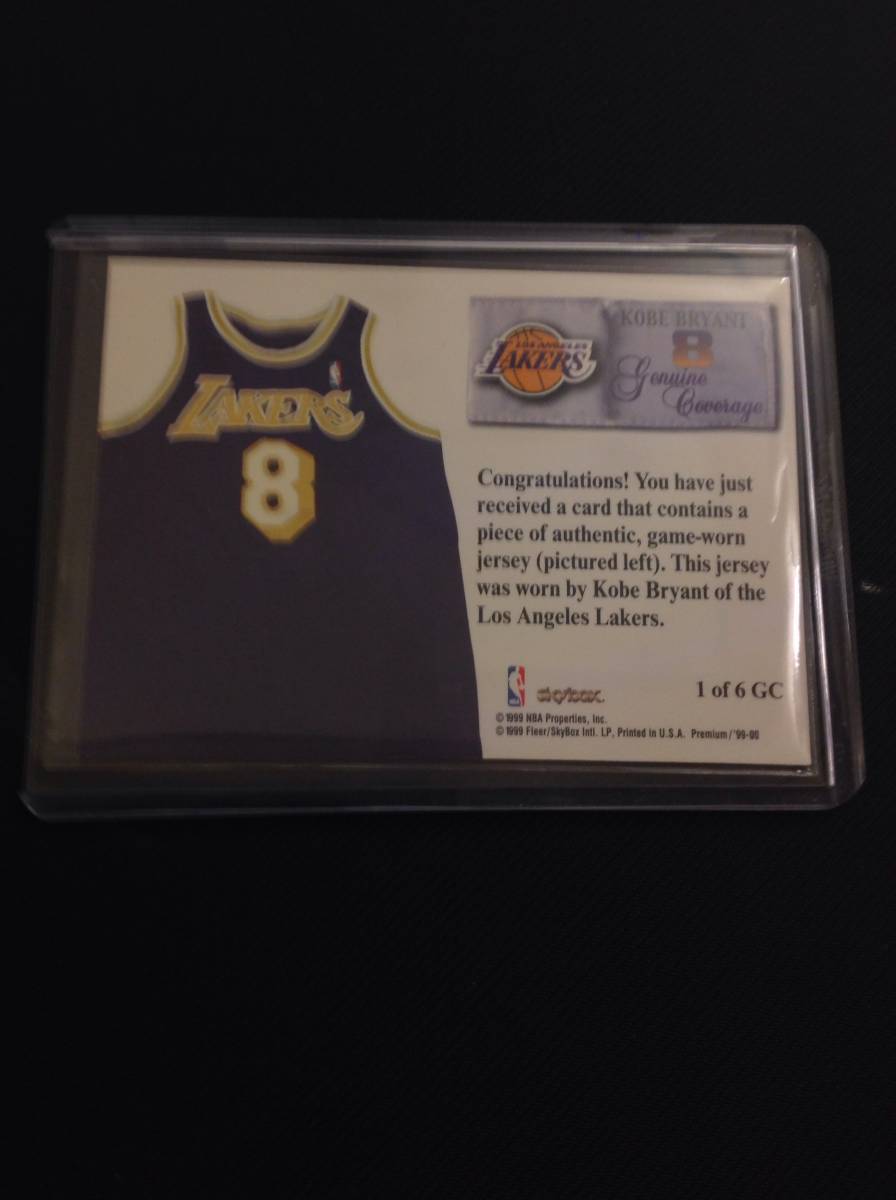 超激レア 1999 Skybox Premium Kobe Bryant コービー SP Genuine 