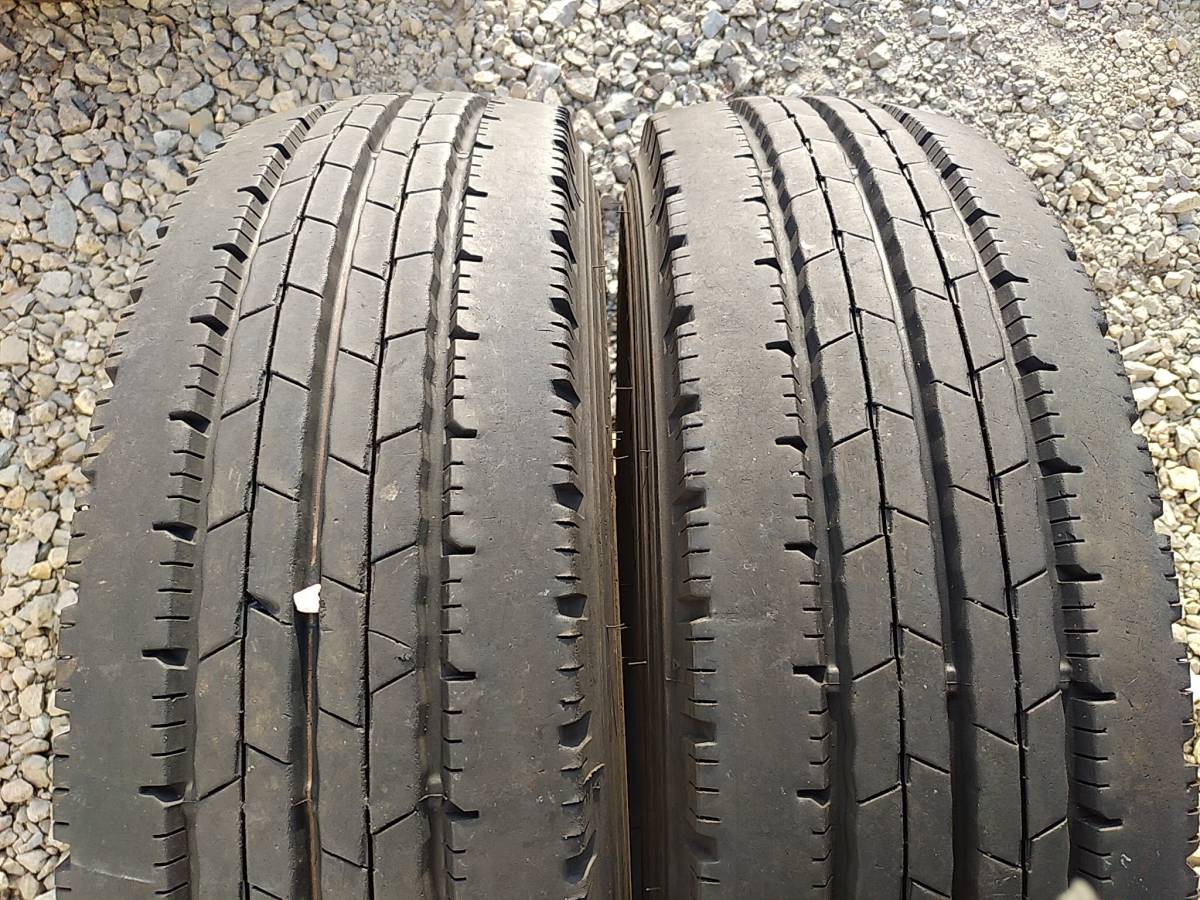 205&frasl;75R16 LT ダンロップ SPLT50 夏2本 中古(K323) エナセーブ 113