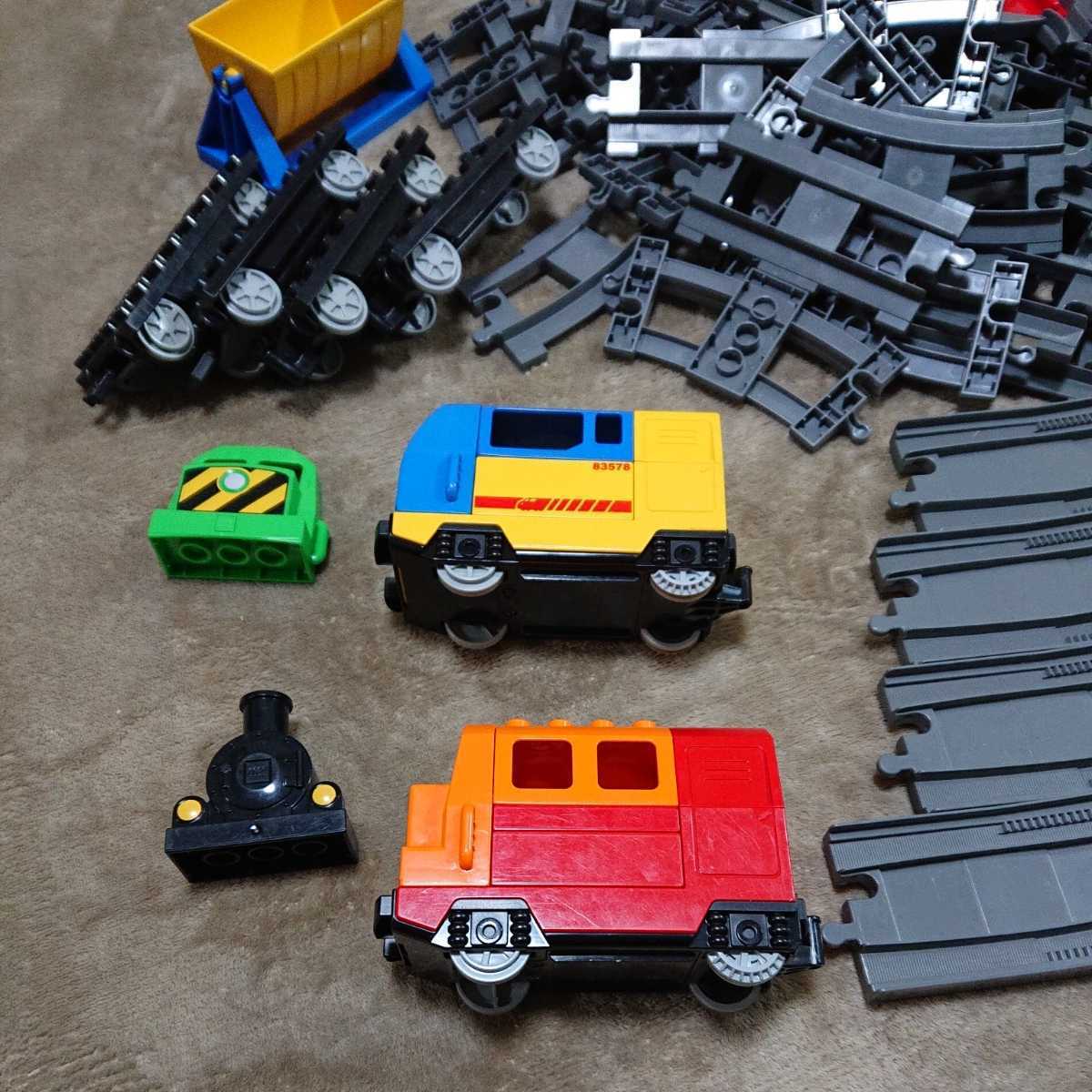 デュプロまとめて大量 約12kg 線路 レール 自動車等 LEGO レゴ (レゴ 