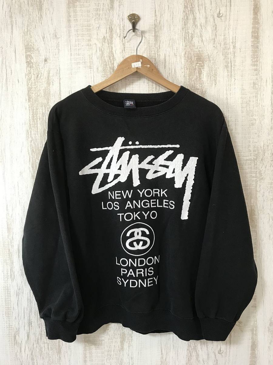611☆【USA製 90s ヴィンテージ 】Stussy ステューシー オールド 