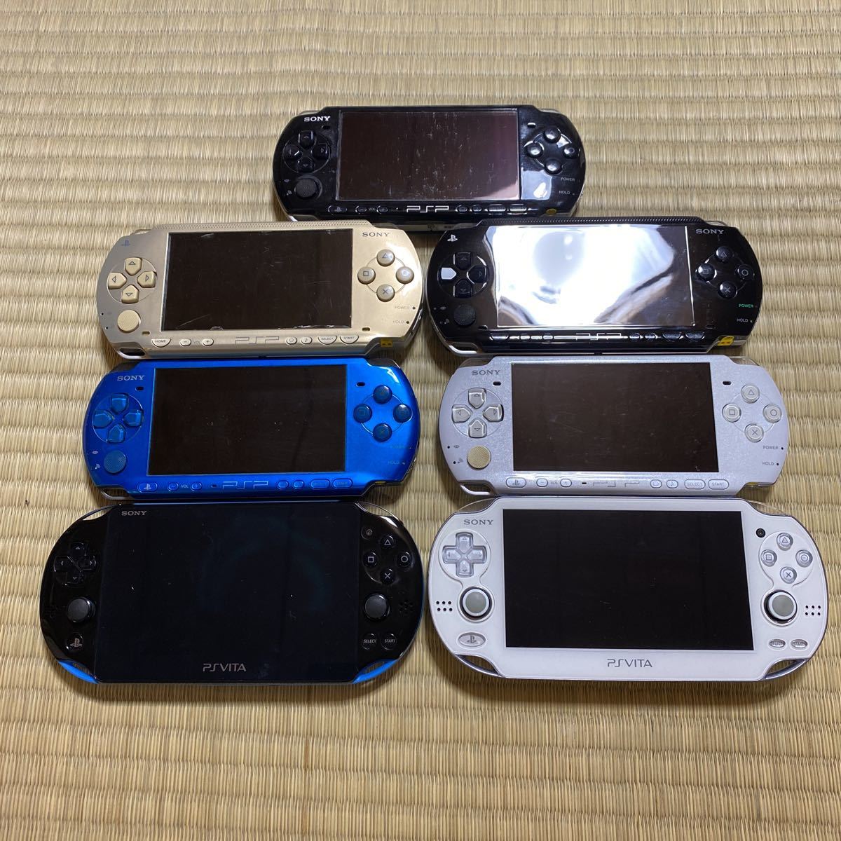 人気定番，SALE SONY PS Vita PSP 7台まとめて(PS Vita本体)｜売買されたオークション情報、yahooの商品情報をアーカイブ公開 - オークファン PS Vita本体