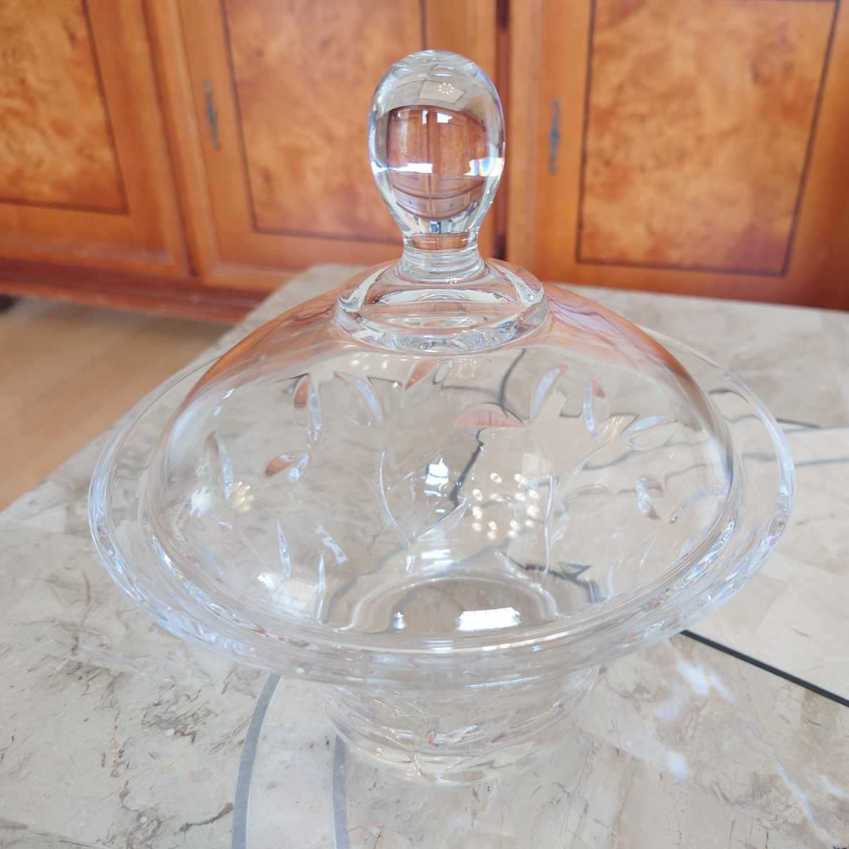 ☆新品未使用☆バーニーズニューヨークのガラス製ボンボニエール