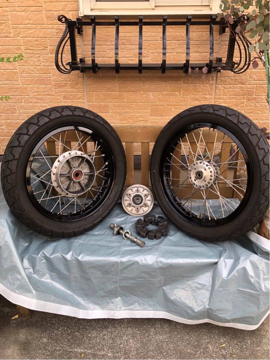 タカサゴ エキセル Hリム 前後セット 美品 kz1000 z750d （ 当時 z1 z2