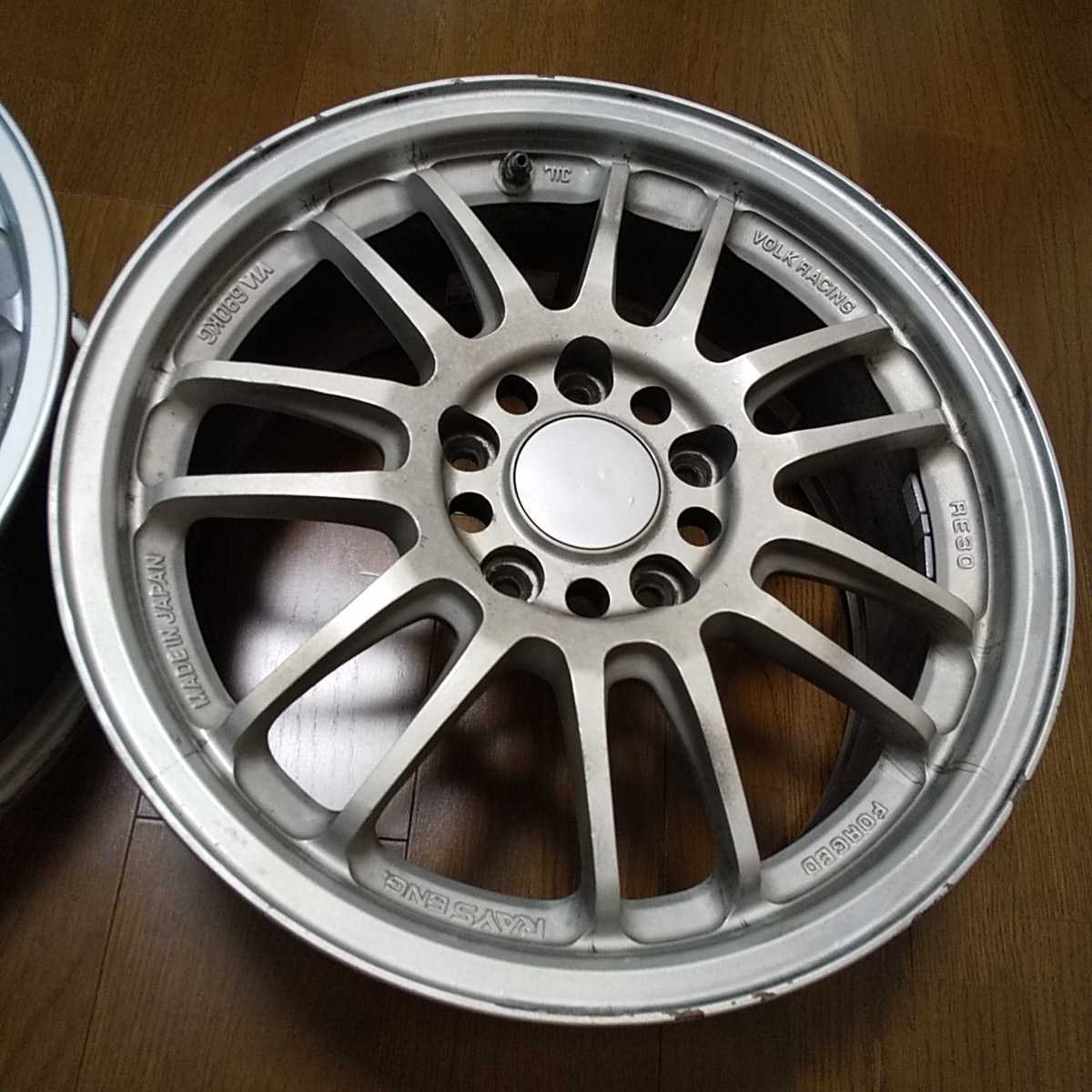 RAYS RE30 アルミホイール 鍛造 超軽量 軽量 16インチ 7J +48 PCD 