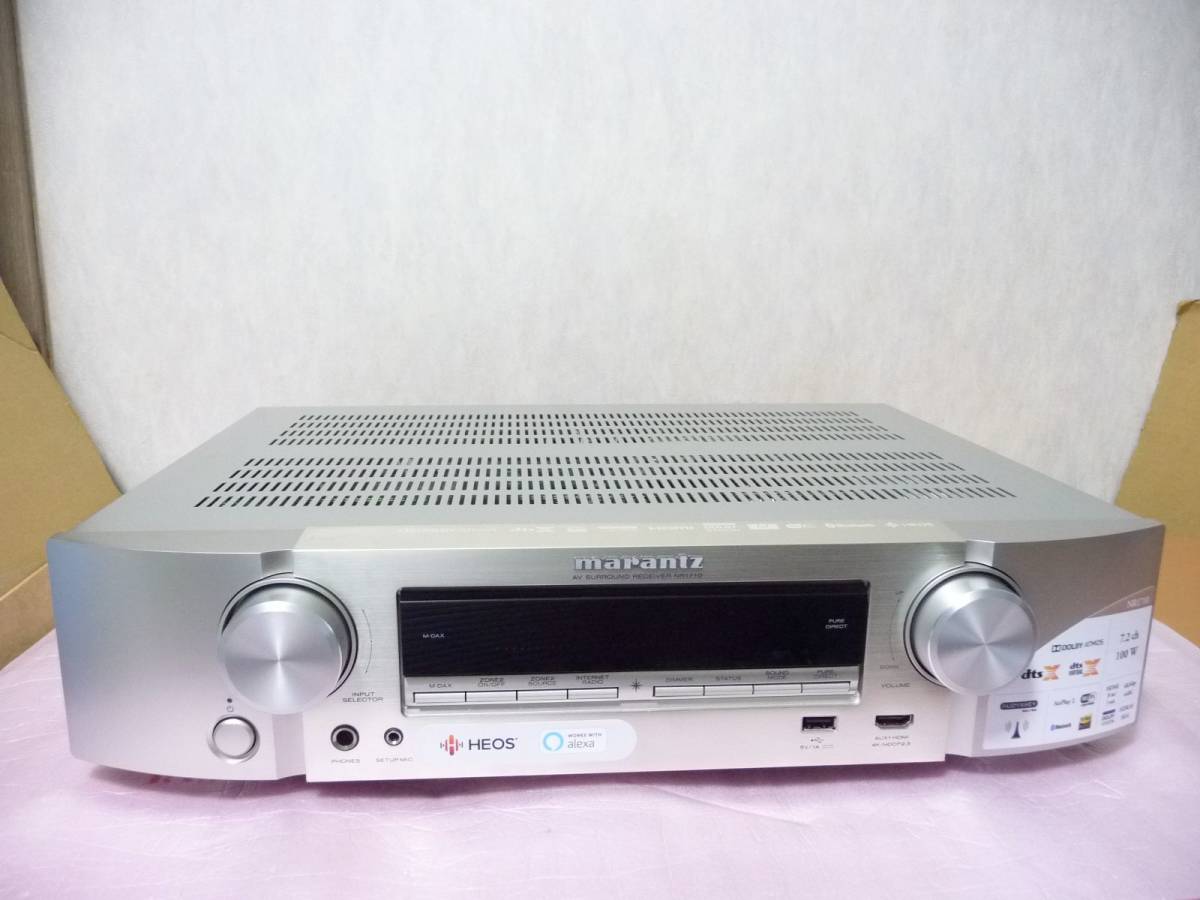 Marantz NR1710⁄FN マランツ シルバーです NR1710 シルバー 中古〔展示