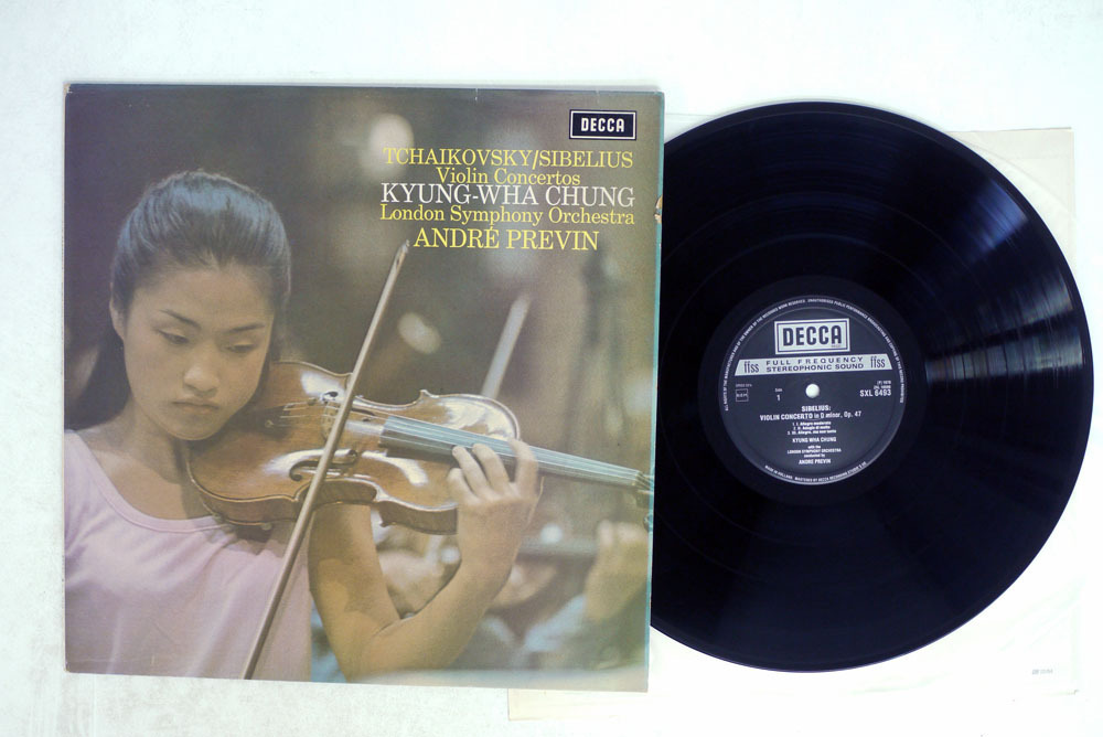【数量限定，安い】 英 KYUNG WHA CHUNG ANDRE PREVIN/TCHAIOVSKY SIBELIUS: VIOLIN CONCERTOS/DECCA SXL 6493(クラシック)｜売買されたオークション情報、yahooの商品情報をアーカイブ公開 - オークファン その他