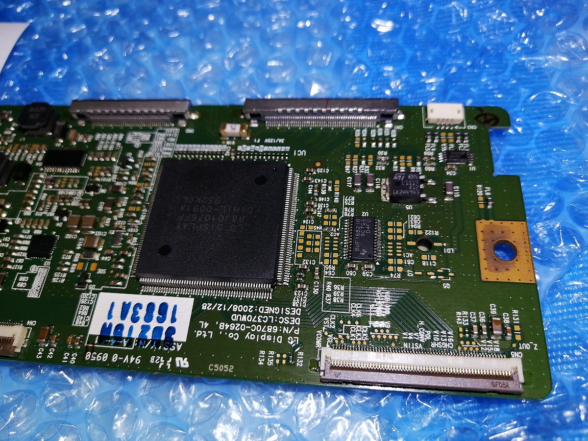 REGZA レグザ TCON基板 T-CON 6870C-0264B 基盤 LC370WUD用 37/42インチのZ9000 9500 H9000 Z8000使用可 正常品 東芝 テレビ 条件付返品可 REGZA レグザ T-CON [47インチ 49J20X の