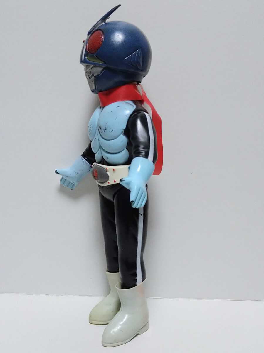 仮面ライダー2号』旧バンダイ製 ソフビ 初期タイプ◇『仮面ライダー