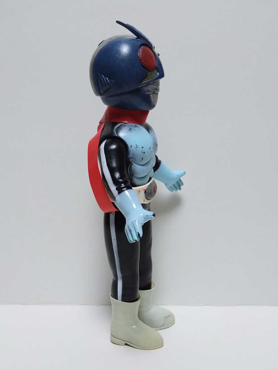 仮面ライダー2号』旧バンダイ製 ソフビ 初期タイプ◇『仮面ライダー