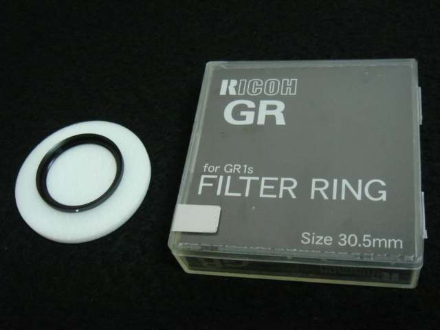 0116 リコー ricoh GR1S GR1V 用 フィルターリング RICOH filter ring