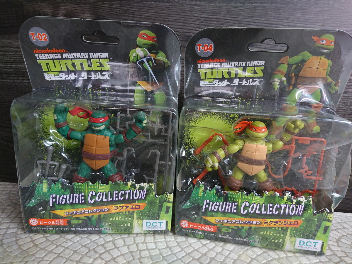 Y4 2 長期保管 品 ミュータントタートルズ Nickelodeon フィギュア ミケランジェロ ラファエロ アメコミ 売買されたオークション情報 Yahooの商品情報をアーカイブ公開 オークファン Aucfan Com