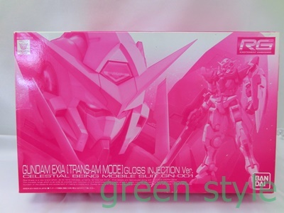 定番人気，送料無料 未組立 ガンダム00 RG 1/144 ガンダムエクシア トランザムモード グロスインジェクションVer. プレミアムバンダイ限定品(機動戦士ガンダムOO（ダブルオー）)｜売買されたオークション情報、yaho 機動戦士ガンダムOO（ダブルオー）