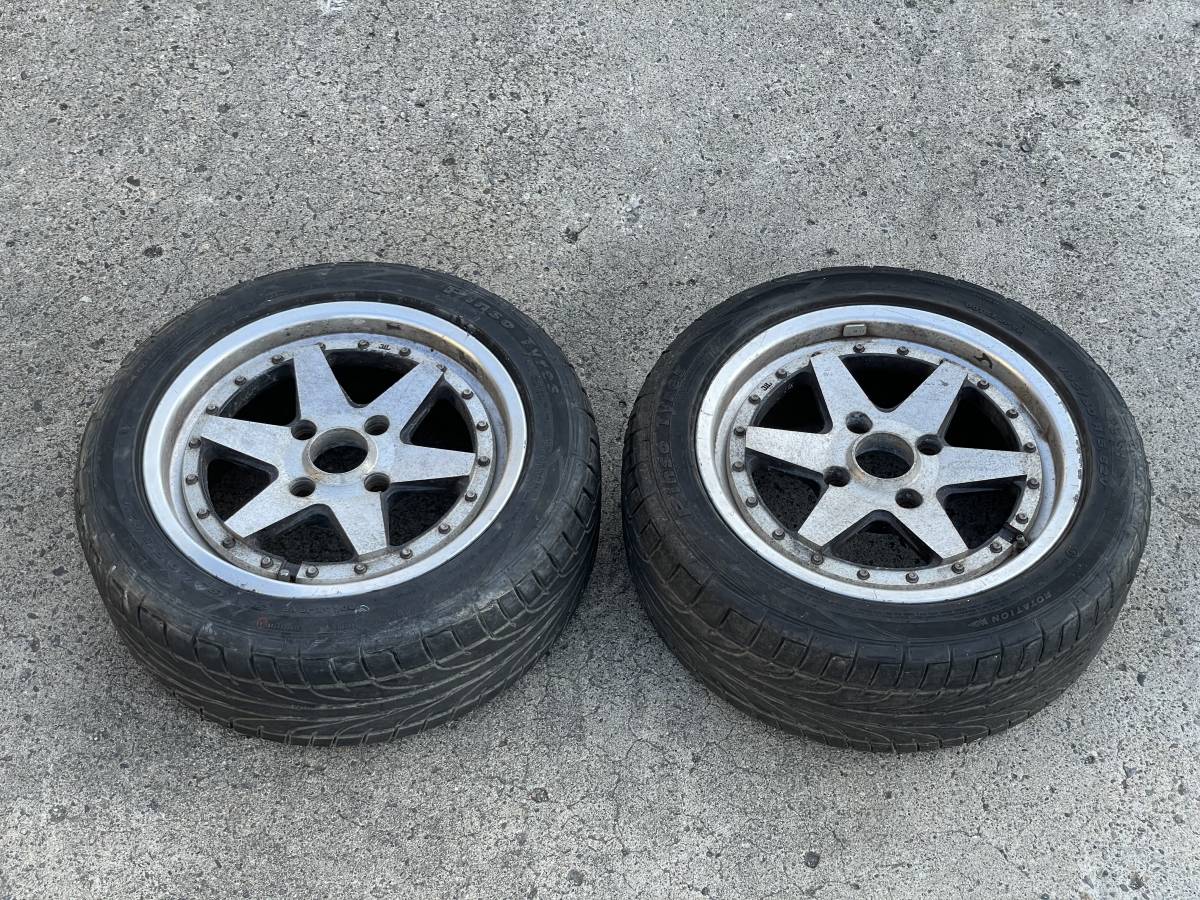 SSRスピードスターロンシャン15インチ シルビア s13 180SXほか SSRスピードスターロンシャン15インチ シルビア s13 180SXほか
