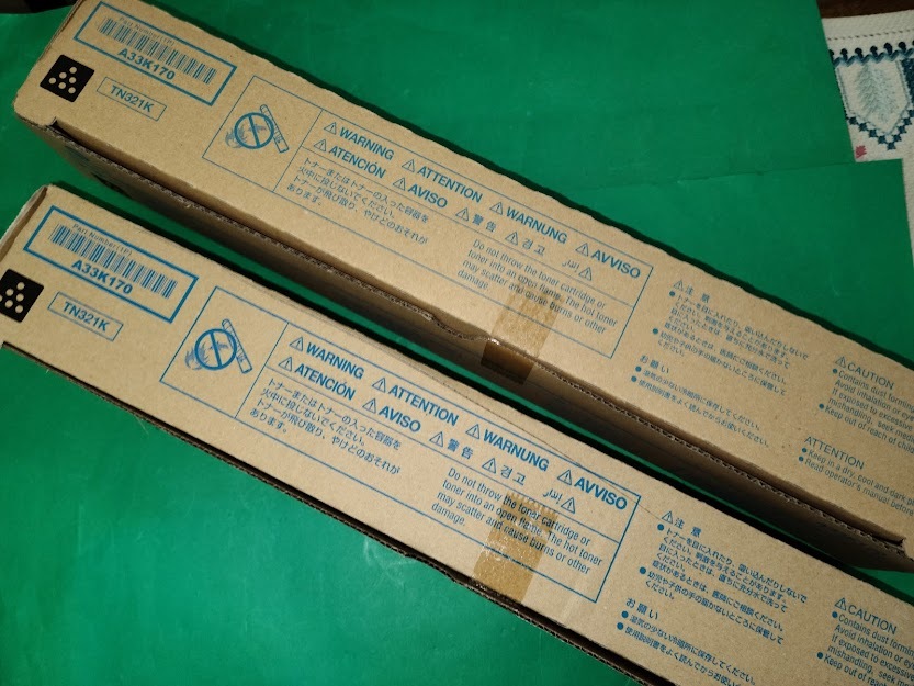 PC周辺機器 コニカミノルタ トナー TN321 K/C/Y 3本セット