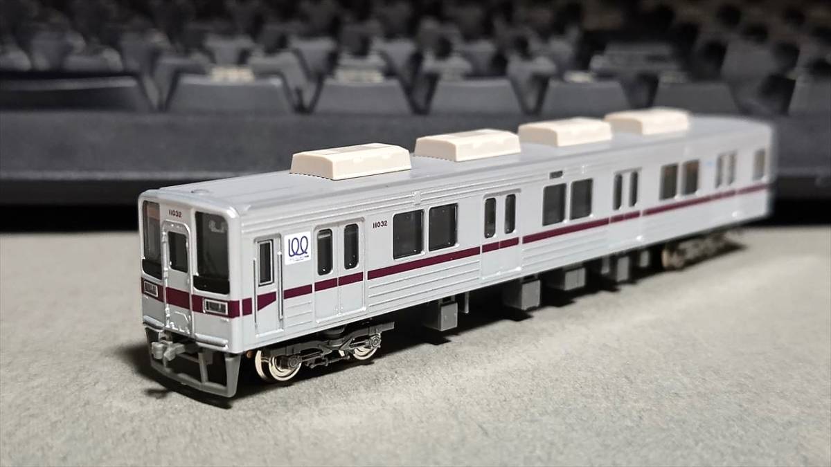 グリーンマックス 4687 東武10030型リニューアル車11032編成 開業100
