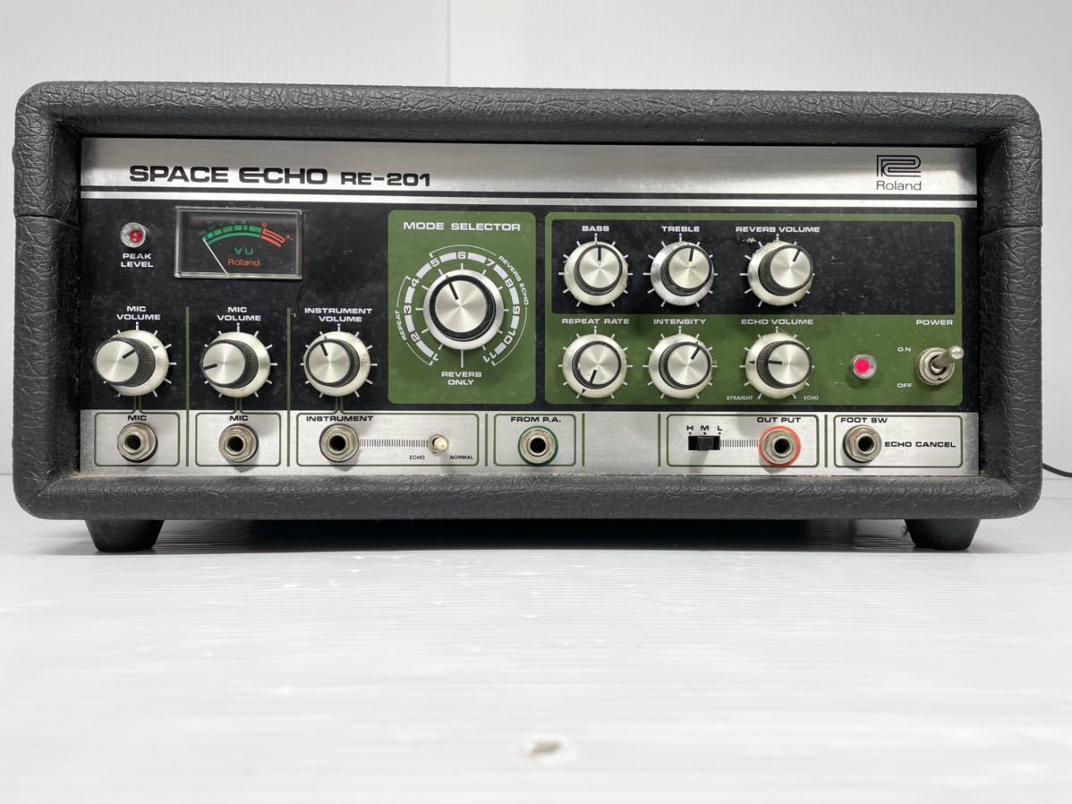 現状品 Roland SPACE ECHO ローランド スペースエコー RE-201 テープ 