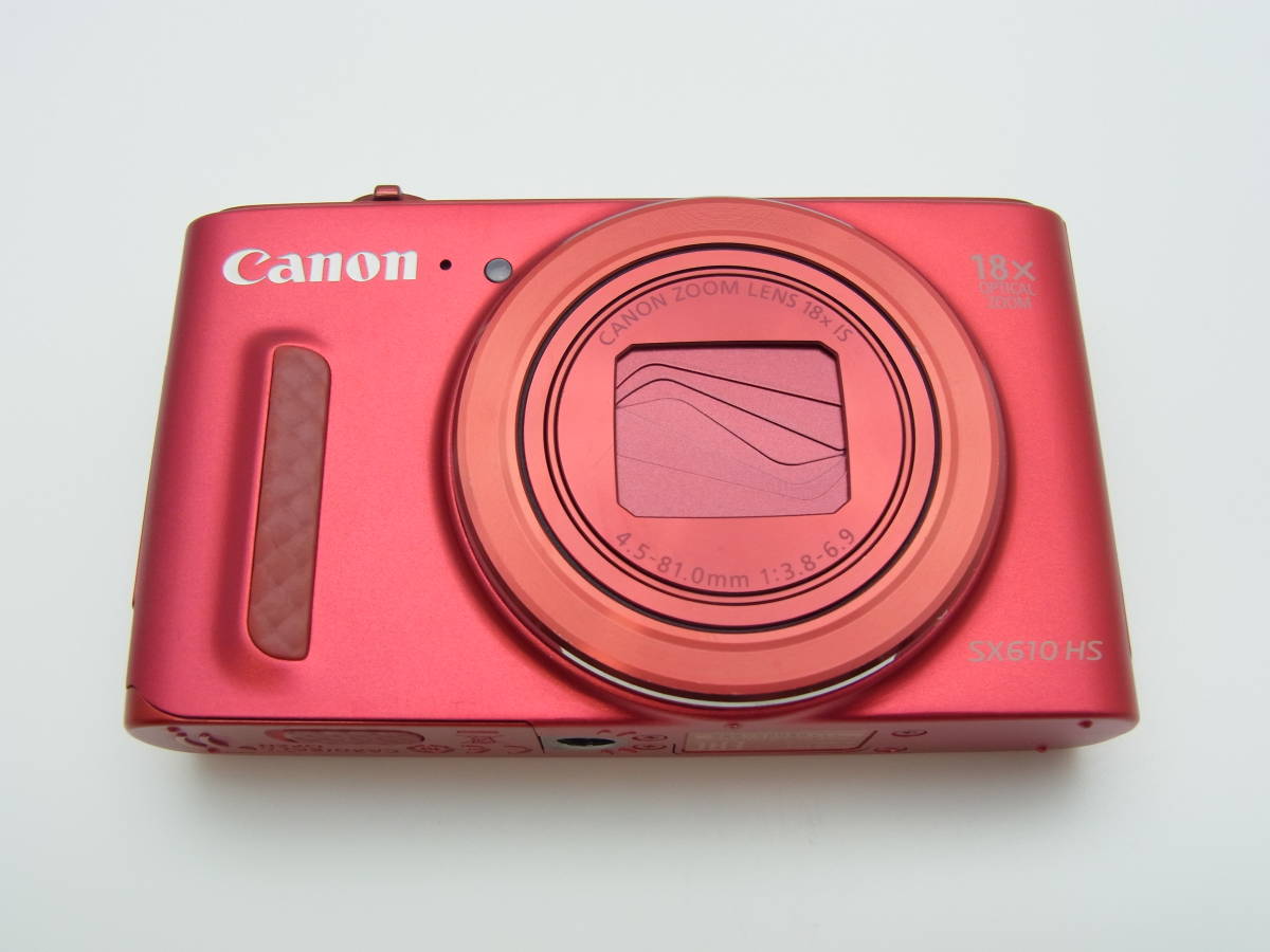 CANON PowerShot SX610 HS・約2020 万画素・18 倍ズーム・3.0 型液晶