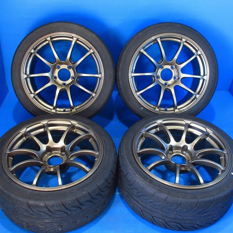 中古品 ヨコハマ YOKOHAMA ADVAN アドバンレーシング RS 17インチ 