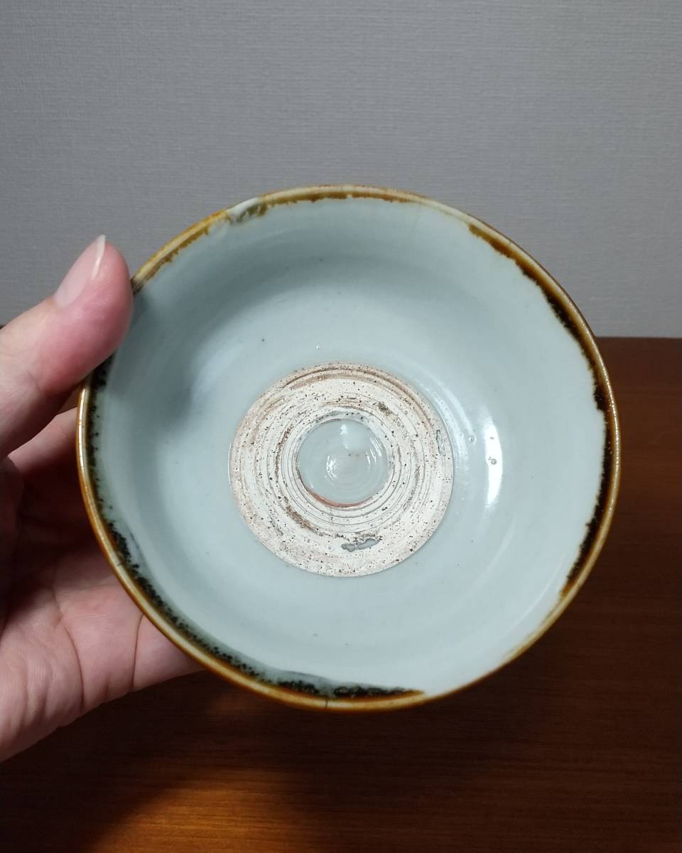 茶犬】珍しい長与くらわんか茶碗 初期伊万里 上がりの良い古伊万里