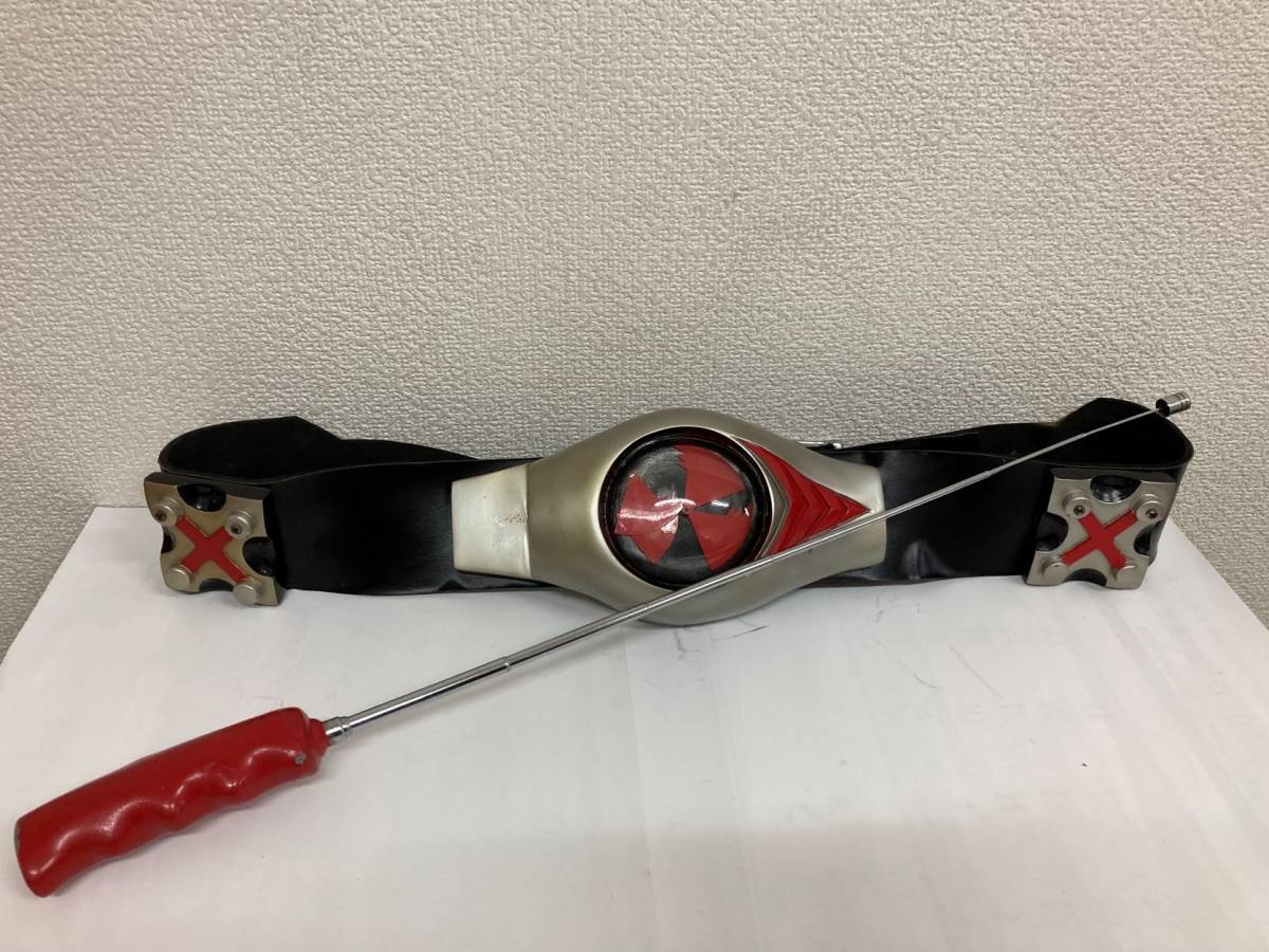 A60 仮面ライダーx変身ベルト フィギュア 動作未確認 汚れ有り ジャンク品 仮面ライダー 売買されたオークション情報 Yahooの商品情報をアーカイブ公開 オークファン Aucfan Com