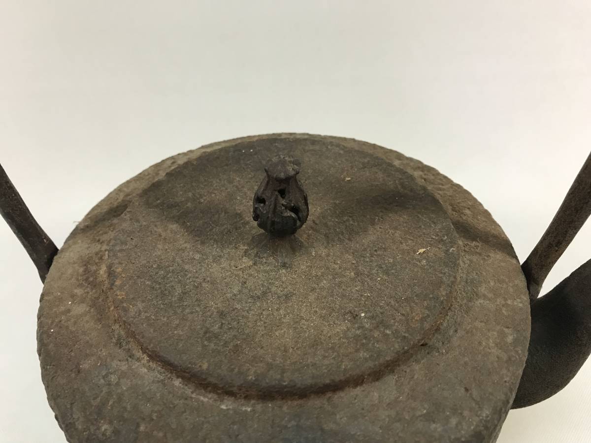 鉄瓶 花鳥図 松風堂 桜 鶯 記念 南部鉄器 茶道具 南部鉄器 | 鉄瓶 1.7