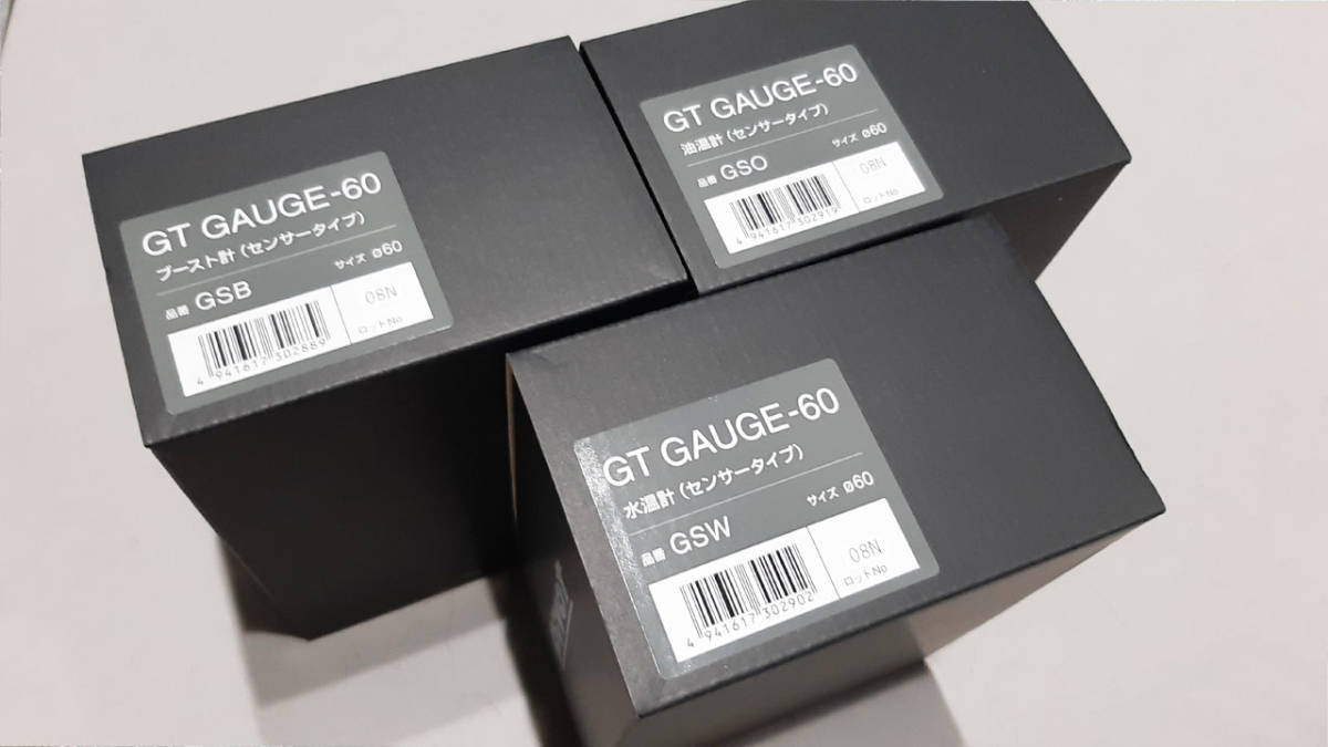 【定番，高品質】 PIVOT ピボット GT GAUGE 60 ブースト計 油温計 水温計 &phi;60 センサータイプ GSB/GSO/GSW ３個セット(追加メーター)｜売買されたオークション情報、yahooの商品情報をアーカイブ公開 - オークファン 追加メーター