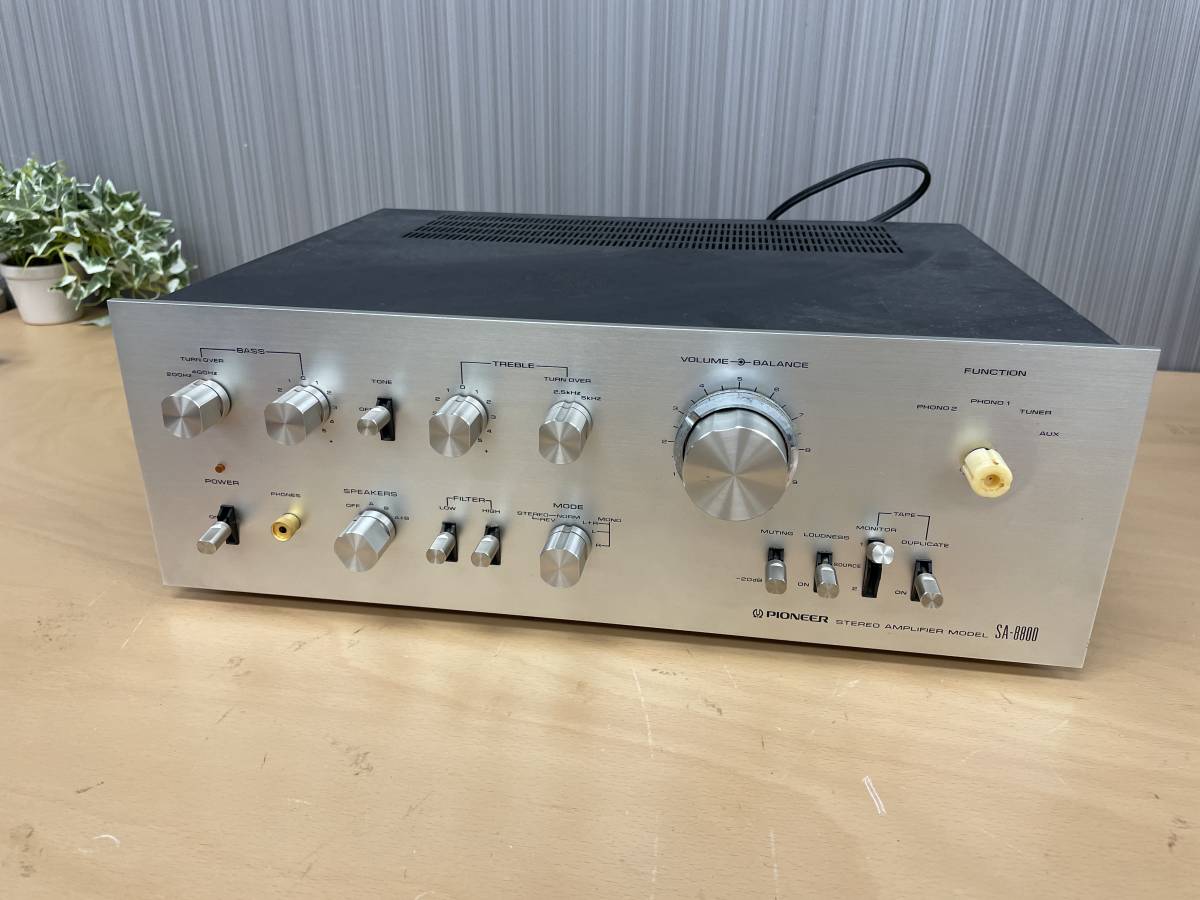 ム 18632-②◇ Pioneer【SA-8800】プリメインアンプ ◇ パイオニア SA