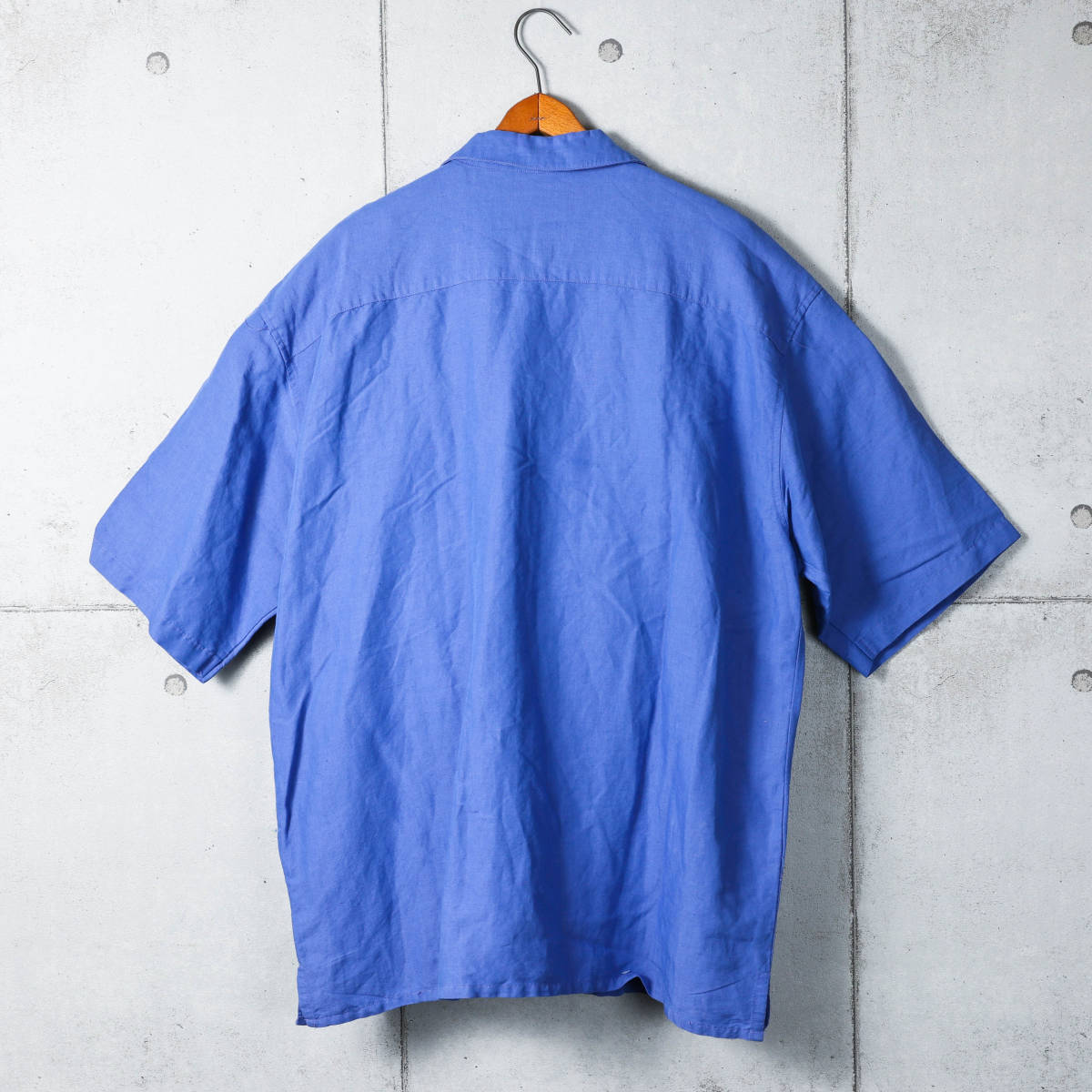 GAP 90s OLD 古着 半袖 レア 香港製 表記S ギャップ 90年代 ブルーの GAP