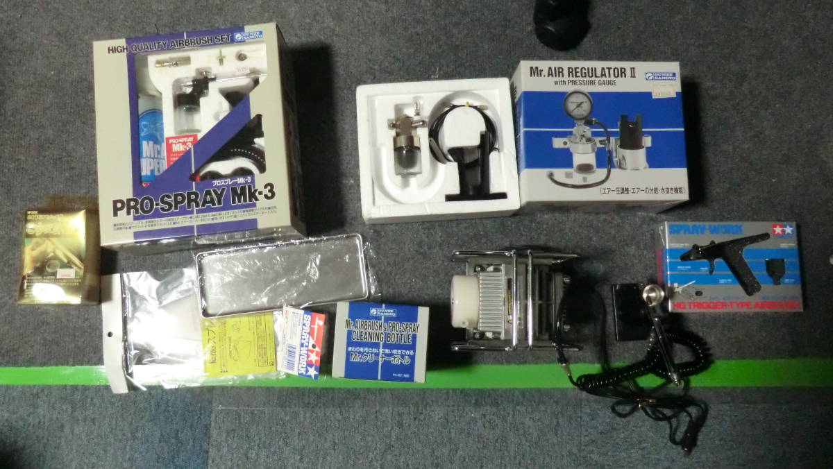 グンゼ産業 Mr.リニアコンプレッサー L5 エアブラシセット Mr.LINEAR 