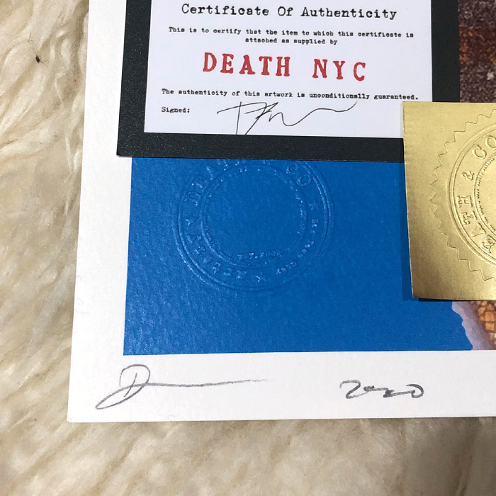 現代アート 世界限定100枚 2020年 新作正規品 DEATH NYC 奈良美智