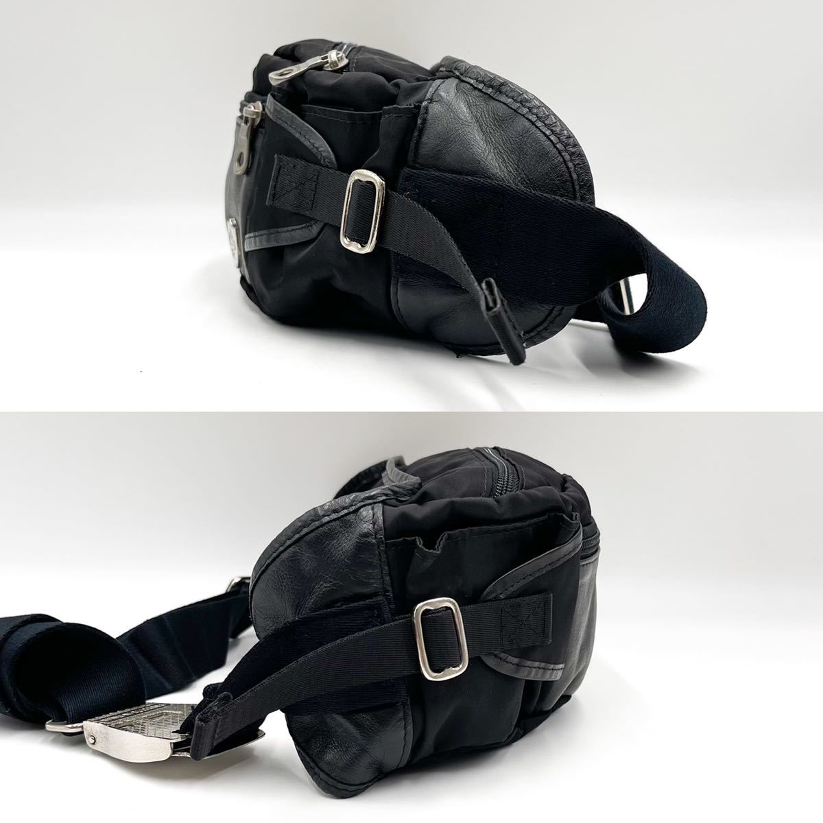 1円○極美品○Orobianco オロビアンコ メンズ ボディバッグ LIMONTA 