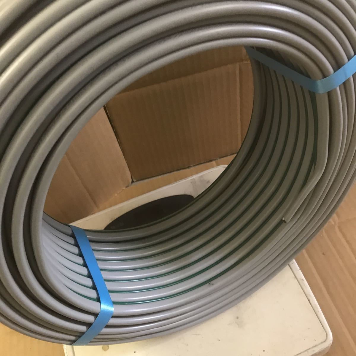 セパレートアースVVF2×2.0mm+1.6mm灰（住友電工黒／白／緑 SUMITOMO 