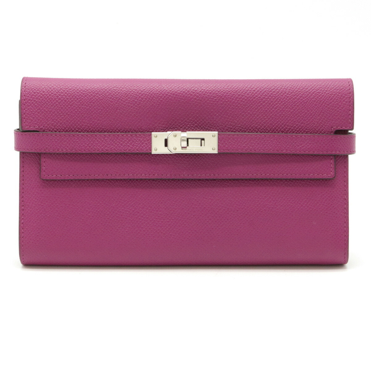1円 HERMES エルメス ケリーウォレット ロング ヴォーエプソン HERMES 