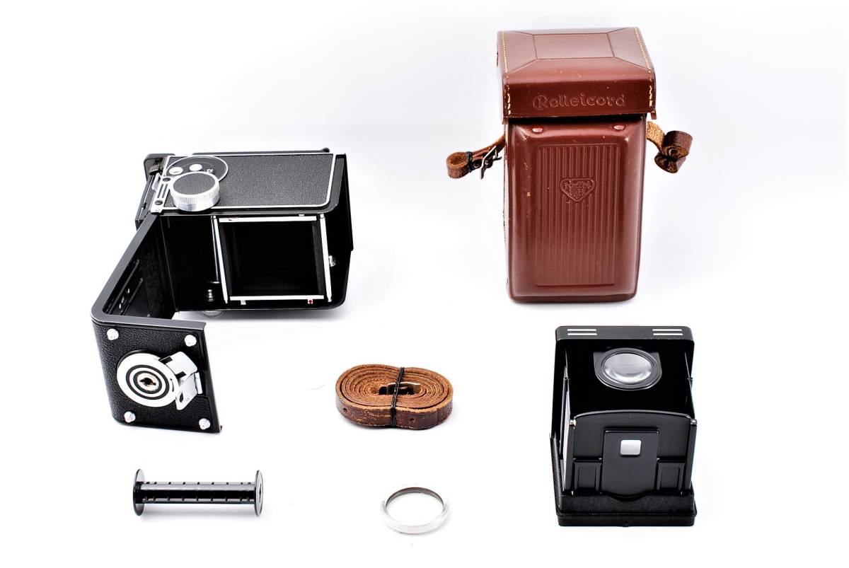 Rolleicord 二眼レフカメラ レザーケース付き Rolleicord 二眼レフ