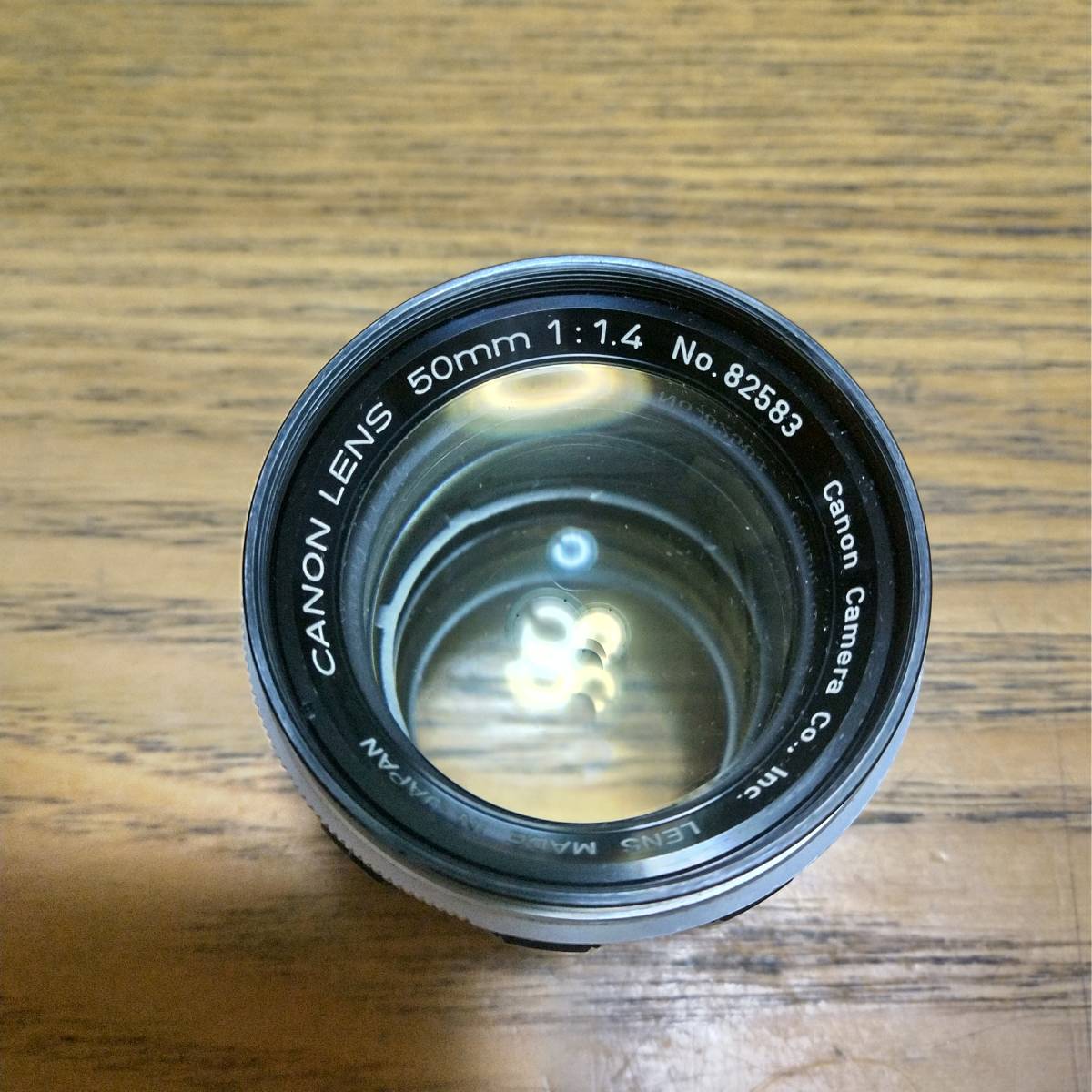 良品中古】☆CANON LENS 50mm F1.4 L39 ライカLマウント(フード付き