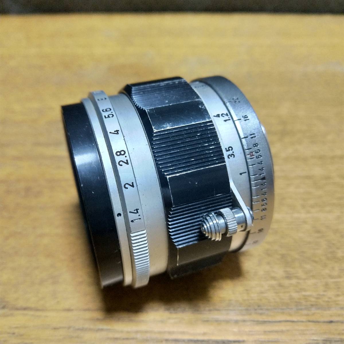 良品中古】☆CANON LENS 50mm F1.4 L39 ライカLマウント(フード付き