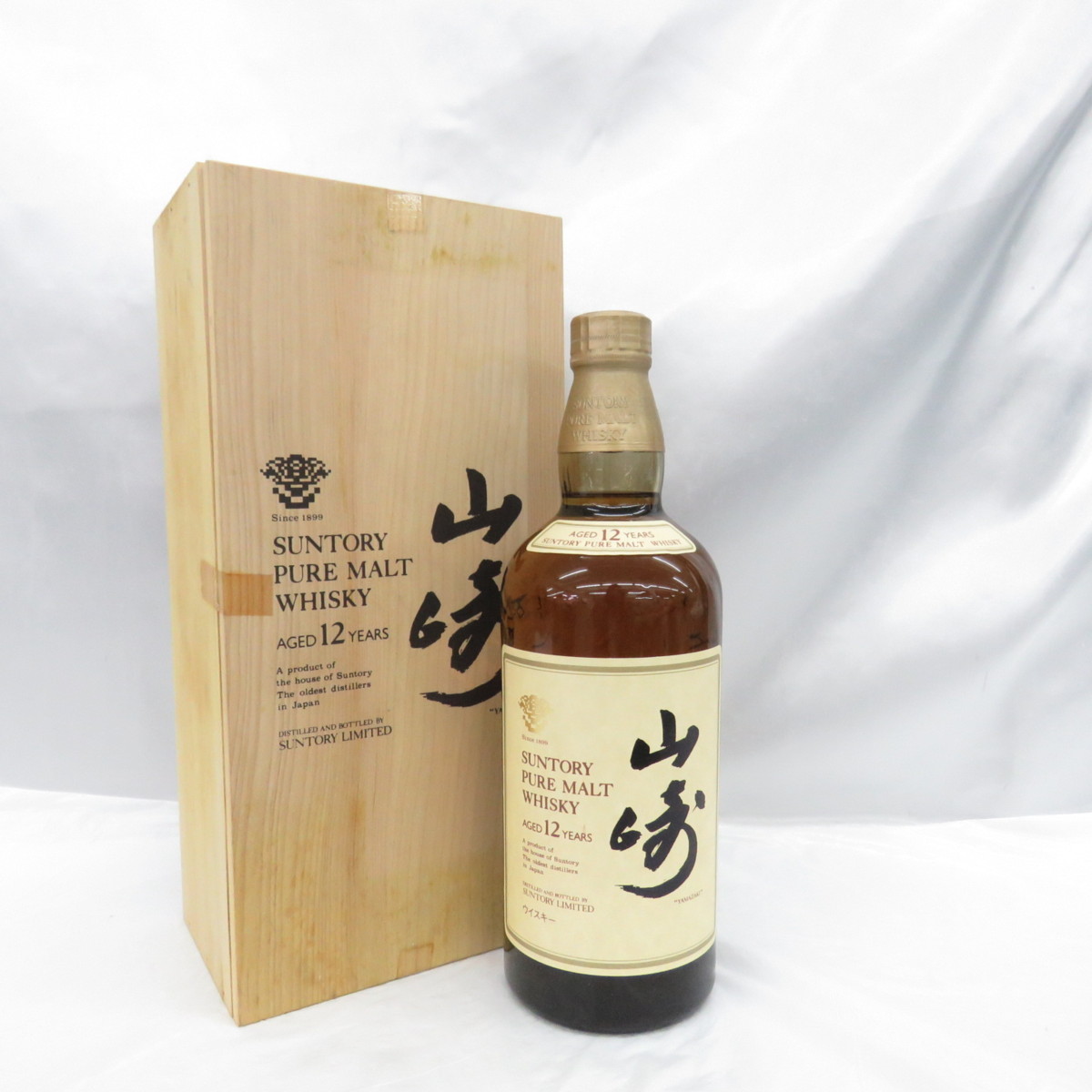 未開栓】SUNTORY サントリー 山崎 12年 ピュアモルト ウイスキー 750ml