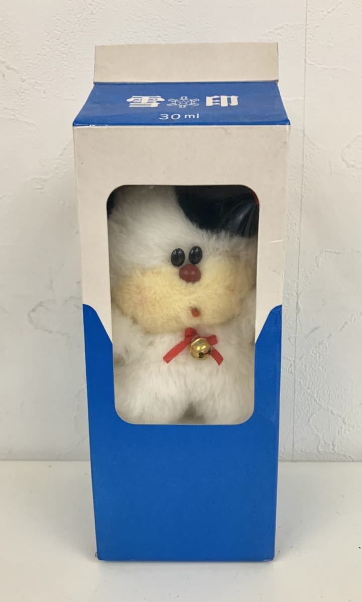 現状品】雪印 オオイケ モーモーカンパニー 牛乳パック入り人形 昭和 