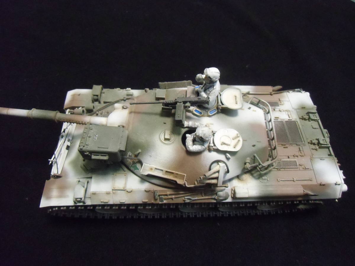 完成品 タミヤ 1/35 陸上自衛隊 74式戦車 冬季迷彩 95－0588 北