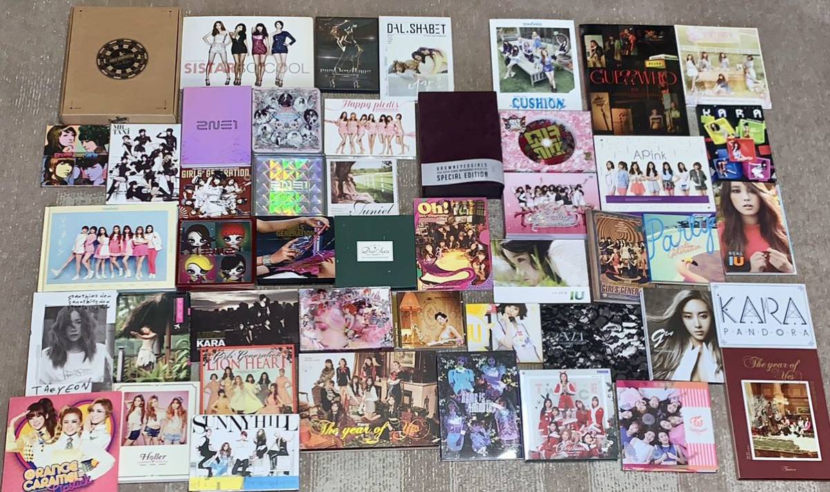 限定セール，100%新品 女性 K POP CD セット IU KARA TWICE 2NE1 DAL SHABET Brown Eyed Girls SONAMOO 他(アジアンポップス)｜売買されたオークション情報、yahooの商品情報をアーカイブ公開 - オークファン アジアンポップス