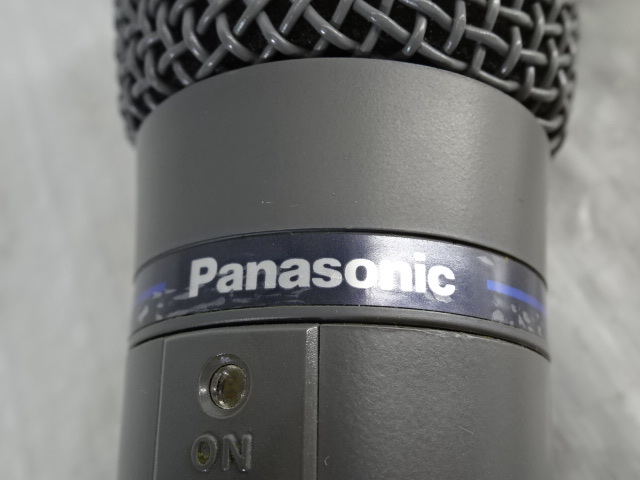 NA-79名/Panasonicパナソニック WX-4100B ワイヤレスマイクロホン プロ