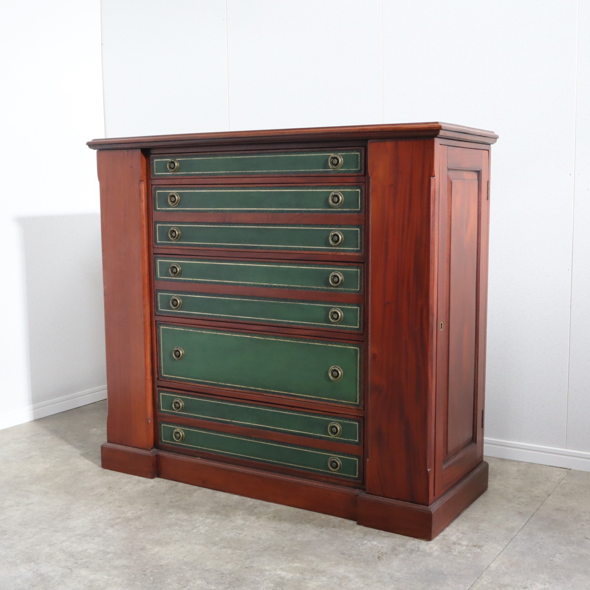 【送料込】無印良品 タモ材チェスト 3段 ワイド 幅120cm 送料込】無印良品 タモ材チェスト 3段 ワイド 幅120cm